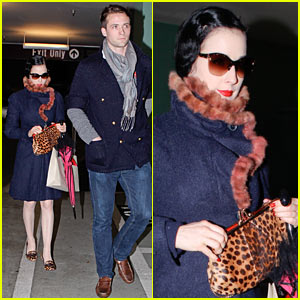 Dita Von Teese: Burberry Shopping with Louis Marie!