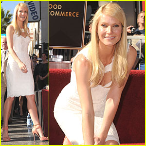 Gwyneth Paltrow: Hollywood Walk of Fame Star!