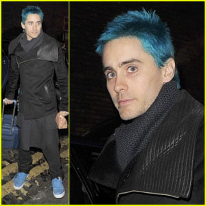 Jared Leto: New Blue Hair!