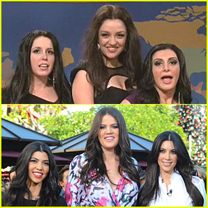 The Kardashian Sisters Get SNL Spoofed