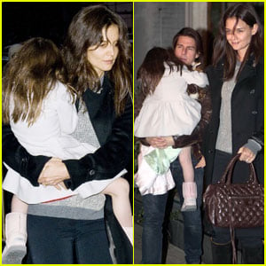 Katie Holmes & Tom Cruise: Night out with Suri!
