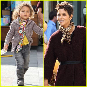 Nahla Aubry: Shopping with Halle Berry!