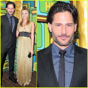 Joe Manganiello: HBO Golden Globes Party with Audra Marie!