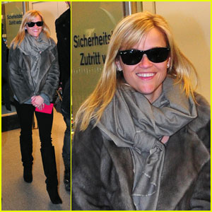 Reese Witherspoon: Bundled Up in Berlin