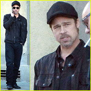 Brad Pitt: The Man In Black Break