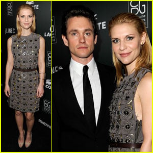 Claire Danes: Costume Designers Guild Awards with Hugh Dancy!