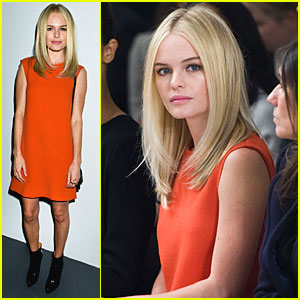Kate Bosworth: Front Row for Calvin Klein Show!