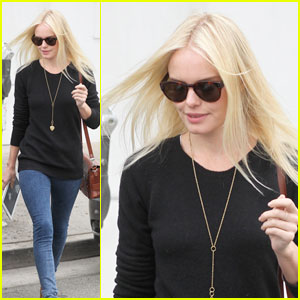 Kate Bosworth Carries Her Kindle to the Salon