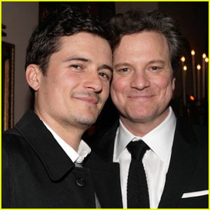 Orlando Bloom & Colin Firth: Audi Party People