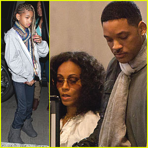 Willow Smith: LAX with Mom, Dad, and Jaden!