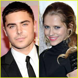 Zac Efron: Night Out with Teresa Palmer!