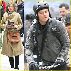 Zac Efron Takes a Ride with Michelle Pfeiffer