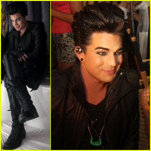 Adam Lambert: Glams Up For The After Party