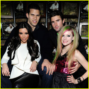 Avril Lavigne: Album Release Party with Kim Kardashian!