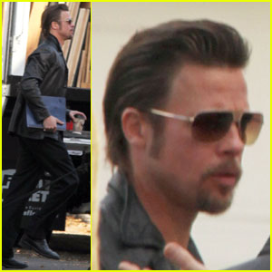 Brad Pitt Continues 'Cogan's Trade'