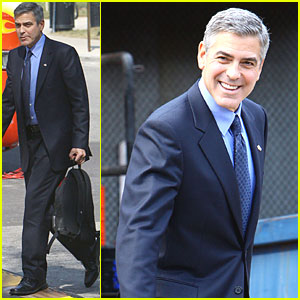 George Clooney Suits Up for 'The Ides of March'