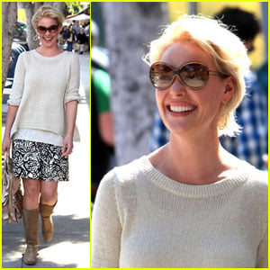 Katherine Heigl: Lunch at Larchmont Bungalow