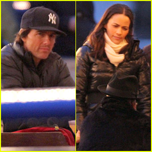 Tom Cruise & Paula Patton Shoot 'Mission: Impossible 4'