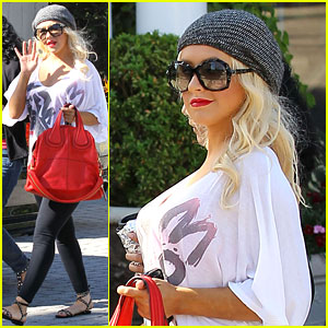 Christina Aguilera: Pre-School Visit with Jordan Bratman!