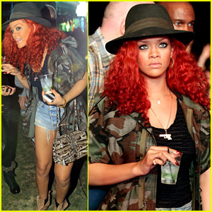 Rihanna: Coachella Camouflage Chick!