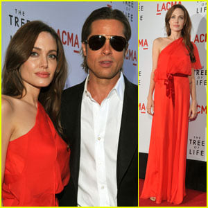 Brad Pitt & Angelina Jolie: 'Tree of Life' Premiere Pair!