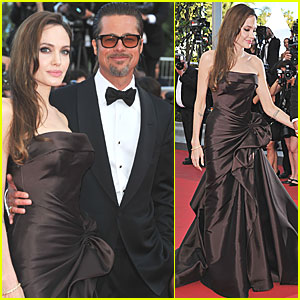 Brad Pitt: 'Tree of Life' Cannes Premiere with Angelina Jolie!