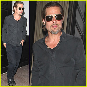 Brad Pitt: Dinner at Beso!