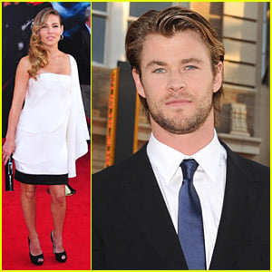 Chris Hemsworth & Elsa Pataky: Thor Premiere