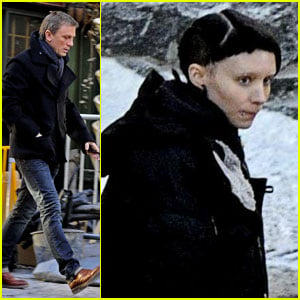Daniel Craig & Rooney Mara: 'Tattoo' Twosome in Sweden