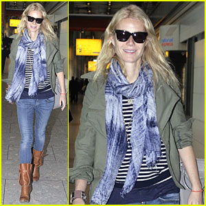 Gwyneth Paltrow: Heathrow Airport Arrival