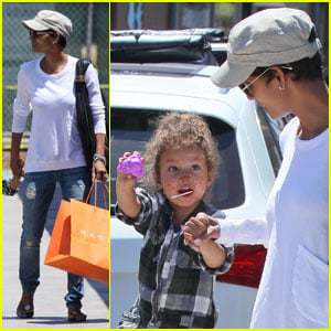 Halle Berry: Park Playdate with Nahla!