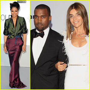 Janet Jackson & Kanye West: amfAR Gala!