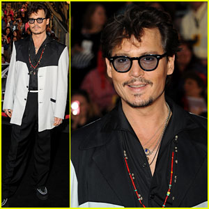 Johnny Depp: 'Pirates' Premiere at Disneyland!