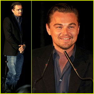 Leonardo DiCaprio: Cinema for Peace in Cannes!