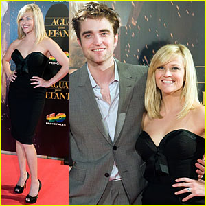 Reese Witherspoon: 'Water for Elephants' Spain Premiere with Robert Pattinson!