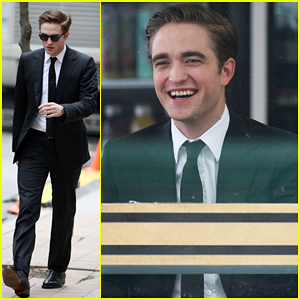 Robert Pattinson On Set of 'Cosmopolis'!