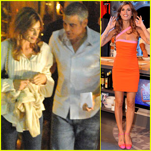 George Clooney & Elisabetta Canalis: Como Couple!