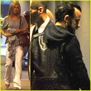 Jennifer Aniston: Waldorf-Astoria Arrival with Justin Theroux!