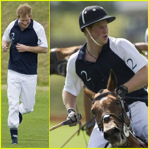 Prince Harry: Bernhard Weatherill Charity Polo Match!