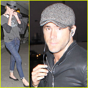 Charlize Theron & Ryan Reynolds: LAX Landing