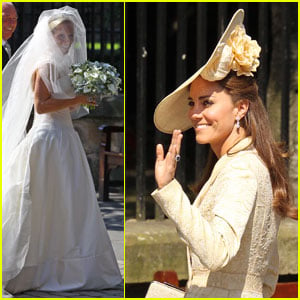 Prince William & Kate Attend Zara Phillips' Wedding