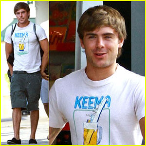 Zac Efron: Urban Outfitters with Rumer & Ryan!