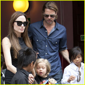 Angelina Jolie & Brad Pitt: 'Wicked' in London!