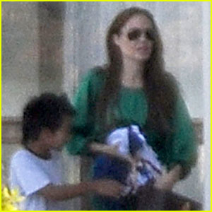 Angelina Jolie & Maddox: Bye, Brijuni!
