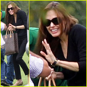 Angelina Jolie Returns to Richmond