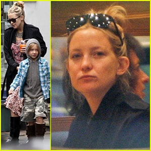 Kate Hudson: London Lunch with Ryder!
