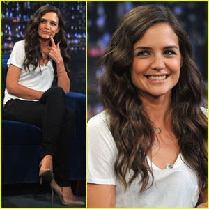Katie Holmes Plays Pictionary on 'Jimmy Fallon'