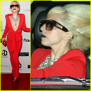 Lady Gaga: Atom Factory VMA Dinner!