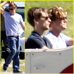 Leonardo DiCaprio & Tobey Maguire: 'Great Gatsby' Guys