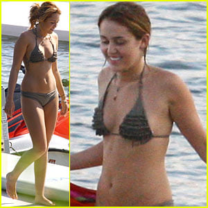 Miley Cyrus: Bikini Bod in Michigan!